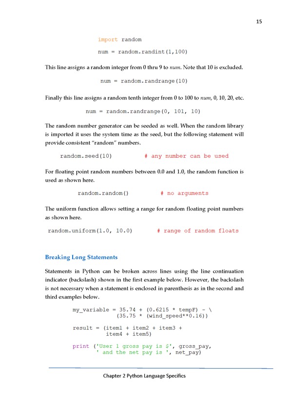 Python Programming: Basics to Advanced Concepts Advanced Programming Workshop - New Page